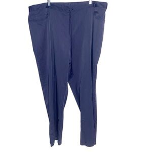 Greys Anatomy Barco Scrub Pants Womens Plus Size 3XL Pull On Pockets Blue
